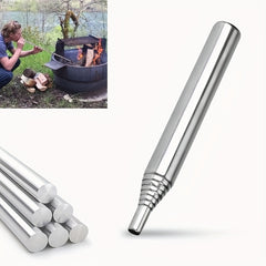 Collapsible Blow Fire Tube for Outdoor Camping