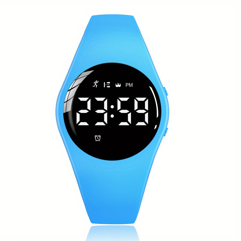 Waterproof Vibrating Alarm Clock Digital Wrist Watch for Kids