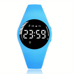 Waterproof Vibrating Alarm Clock Digital Wrist Watch for Kids