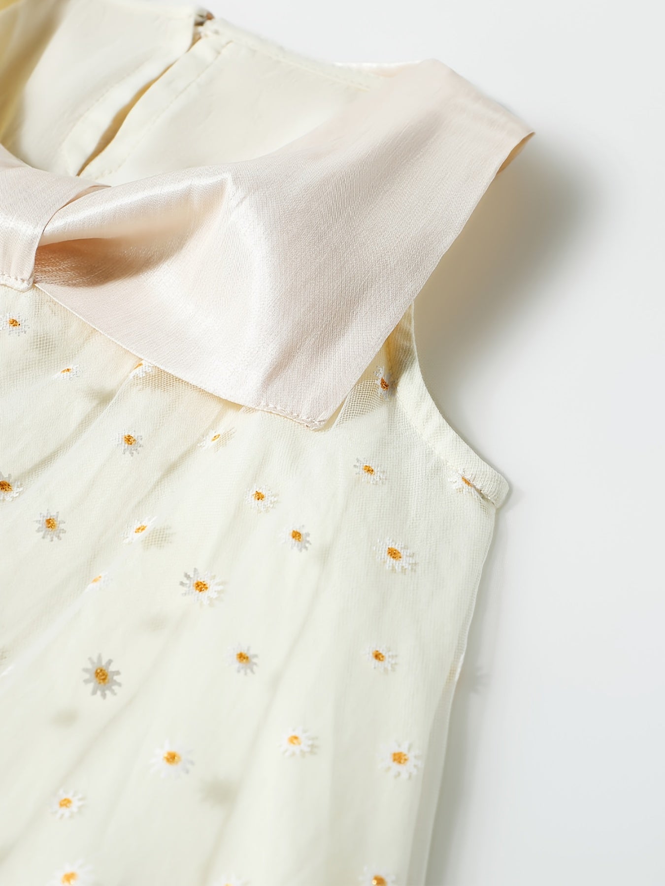 FORESTKIDS Girls Daisy Pattern Princess Dress for Summer
