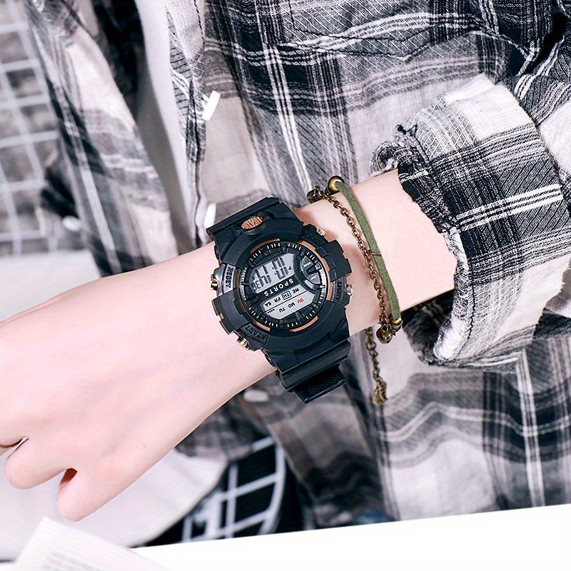 Waterproof Kids' Sports Watch Luminous Display
