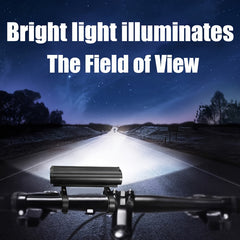 USB Rechargeable Bike Light Set, Front Rear LED Cycling Tail and Headlight
