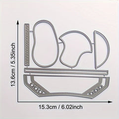 Metal Cutting Dies Stencils - 3D Sport