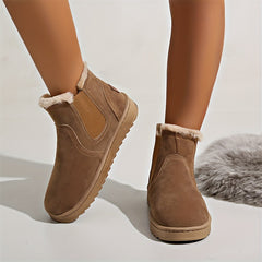 Women's Non slip Snow Boots Warm Thick Bottom Shoes