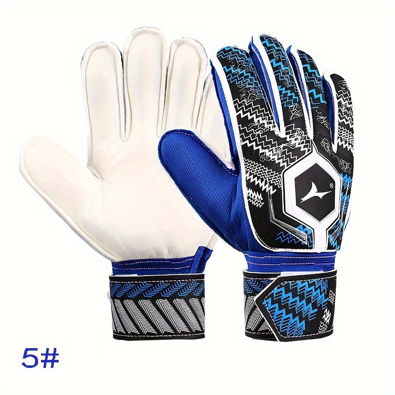 Anti Slip Soccer Goalkeeper Gloves Thickened Latex Football Goalkeeper Gloves