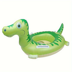 Inflatable Dinosaur Swim Float Handle Anti-rollover Pool Ring