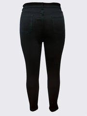 High Rise Skinny Jeans Women's Plus Denim Skinny Pants