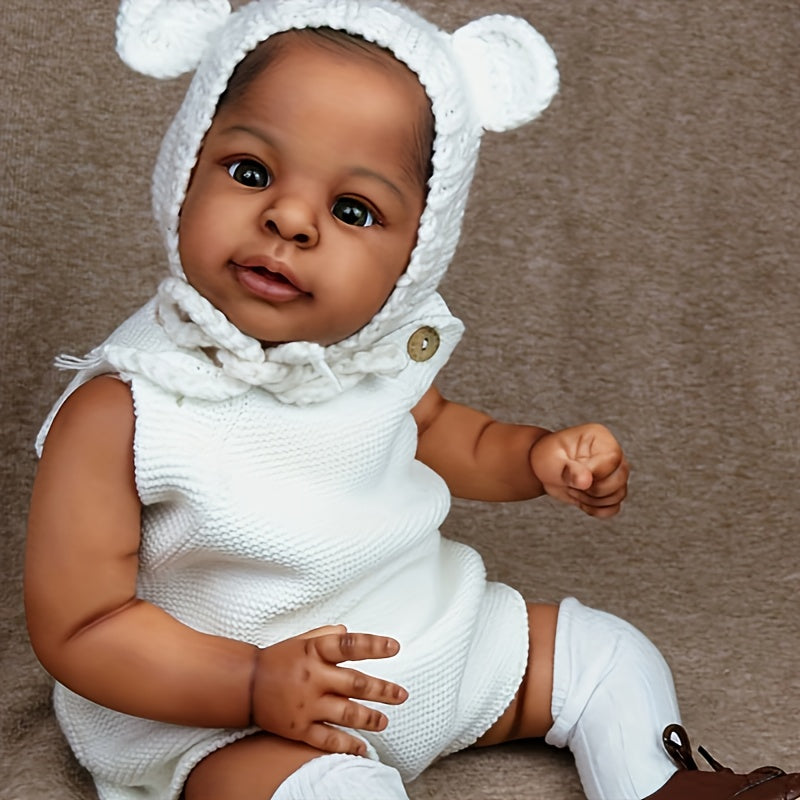24 Inch Toddler Baby Doll Kits Reborn Doll Soft Unfinished Doll Parts
