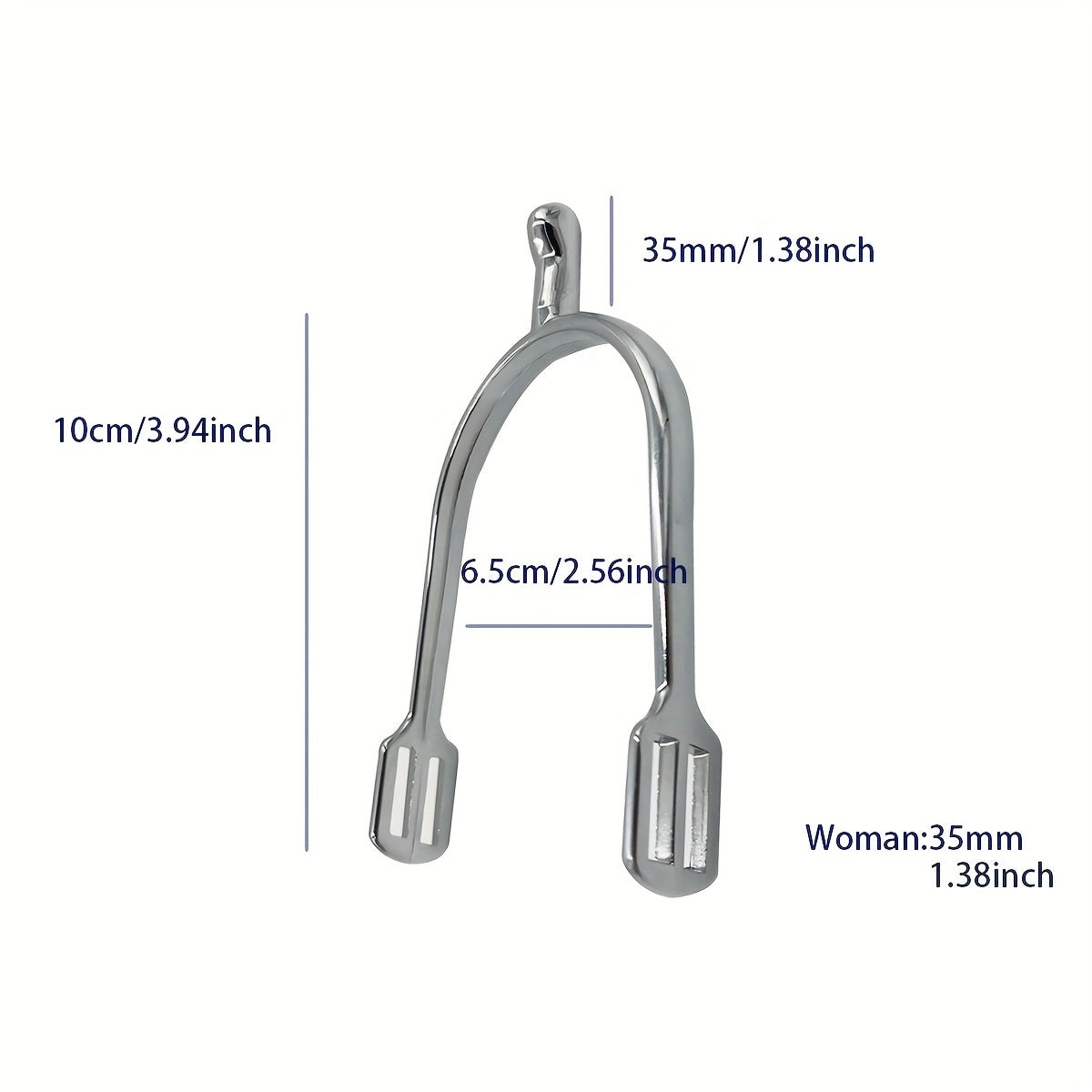 Zinc Alloy Spurs for Equestrian Men & Women