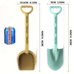 2pcs Random Large Shovel & Snow Shovel for Kids' Beach & Snow Play