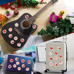 500 Retro Heart Shape Adhesive Stickers Roll Wedding Anniversary Invit