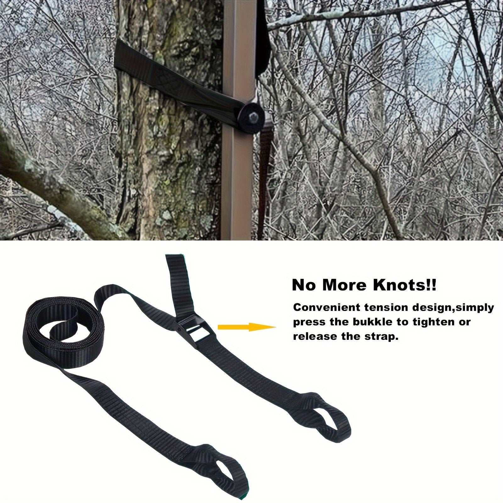 Tree Stand Strap Replacement Attachment