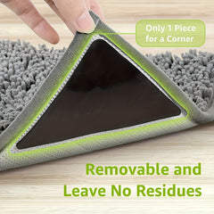 Rug Grippers Non Slip Rug Pads For Area Rugs Anti Skid Stickers
