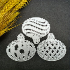 1pc Metal Cutting Dies Stencils DIY Scrapbook Christmas Ball Card Making