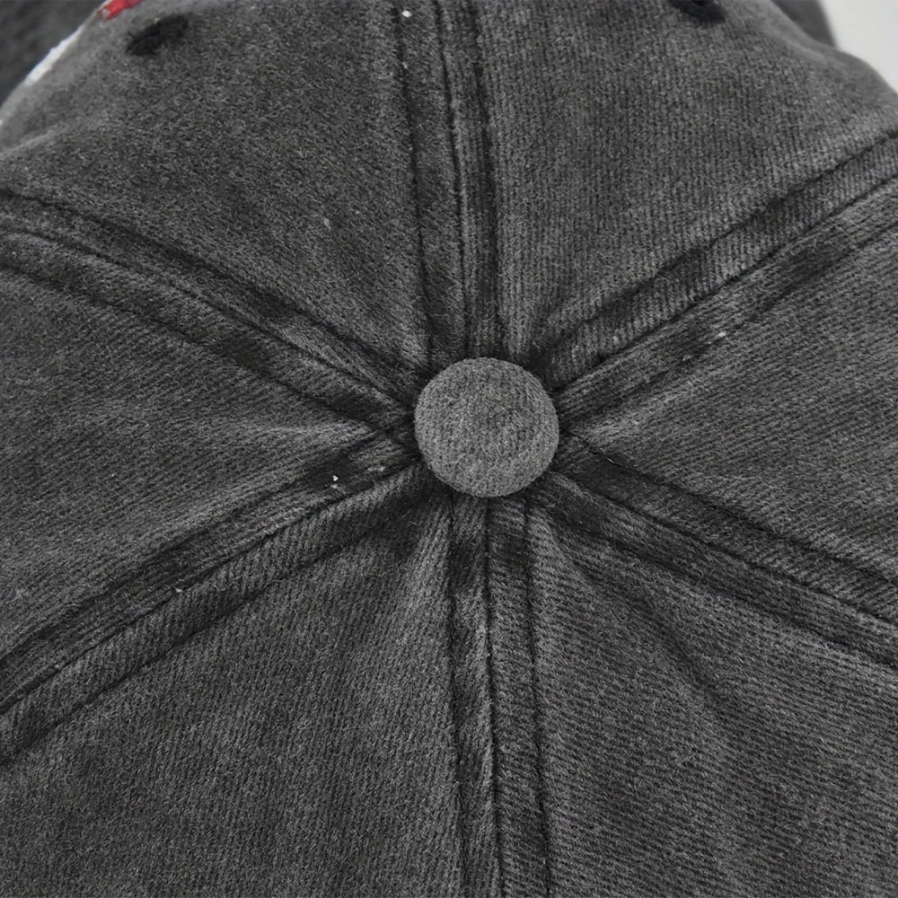 Retro Baseball Cap Soft Top Peaked Cap