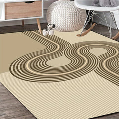 Contemporary Modern Area Rug Living Room Rugs Anti-slip Washable