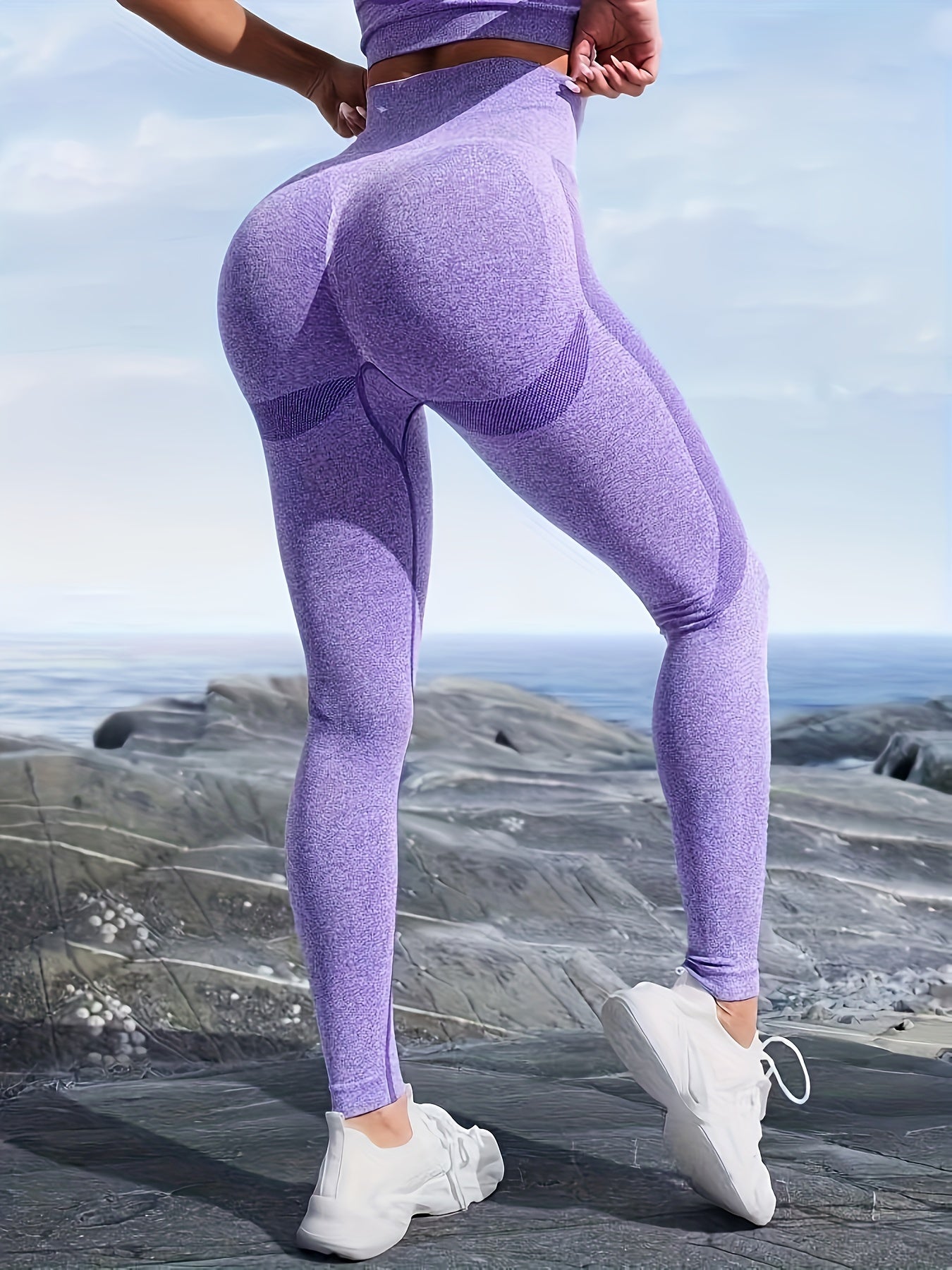 High Waist Yoga Pants Slim Fit Butt Lifting Leggings