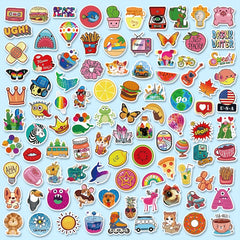 600pcs Cartoon Stickers Waterproof Vinyl Decals - Gift for Adults