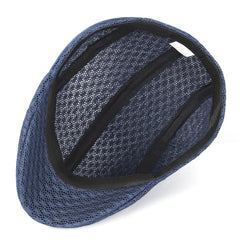 Solid Mesh Beret Cutout Design