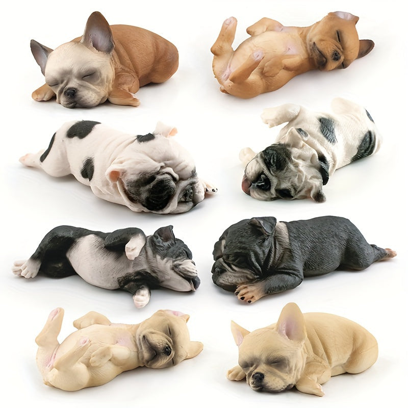 Kids Simulation Animal Dog Model French Bulldog Shiba Inu Educational Toys