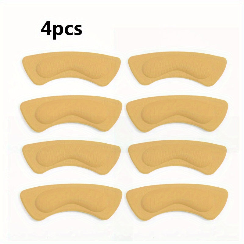 4pcs Heel Sticker Anti Grinding High Heel Shoes Pad Thickened Shoes B
