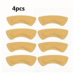 4pcs Heel Sticker Anti Grinding High Heel Shoes Pad Thickened Shoes B