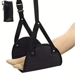 Portable Airplane Footrest Hammock for Comfortable Travel