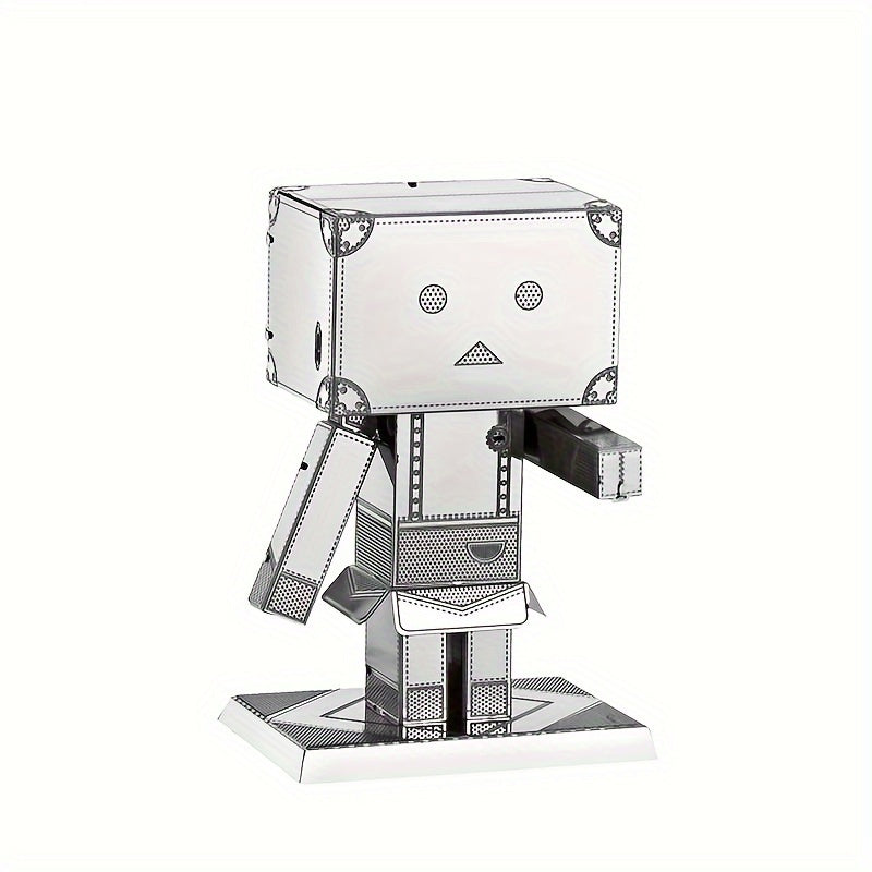 Cardboard Man 3D Metal Puzzle Assembly Model