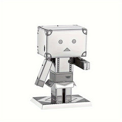 Cardboard Man 3D Metal Puzzle Assembly Model