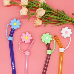 10pcs Soft Straw Dust Cap for 10mm Straw