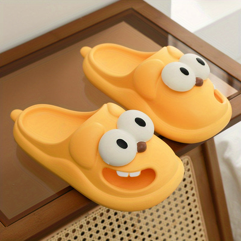 Women's Cartoon Slides Lightweight Closed Toe Slip On Shoes