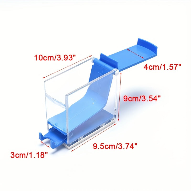 Dental Cotton Roll Dispenser Holder Press Type Box Dentistry Swabs Organizer