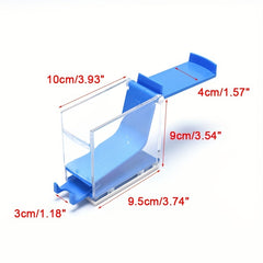 Dental Cotton Roll Dispenser Holder Press Type Box Dentistry Swabs Organizer