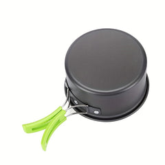 Portable Camping Cooking Cutlery Set - Outdoor Cookware for Hiking and Picnic