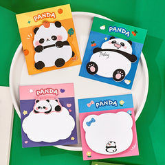 60pg Cartoon Panda Sticky Notes - Student Message Note, N Times Sticky Notes