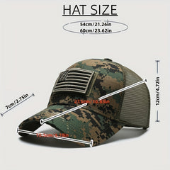 Unisex Camouflage Baseball Cap Adjustable Sunshade Outdoor Sport Hat