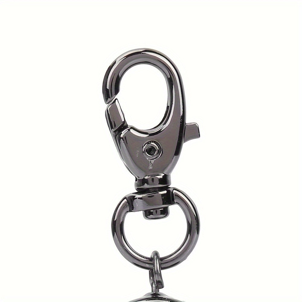 Pool Chalk Holder Billiard Chalk Pocket Cue Bag Clip Retractable Key Ring