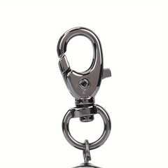 Pool Chalk Holder Billiard Chalk Pocket Cue Bag Clip Retractable Key Ring
