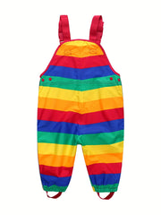 Colorful Waterproof Rain Pants for Kids