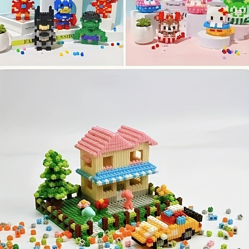 7049pcs Surprise Building Blocks High Building Blocks with No Series