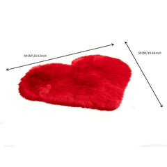 Heart Shaped Area Rug for a Cozy Home