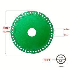 Composite Functional Cutting Saw Blade For Tile Rock Plate Marble Steel Tile Iro