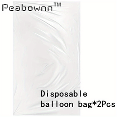 Peabownn Transparent Balloon Bag for Protection and Transport