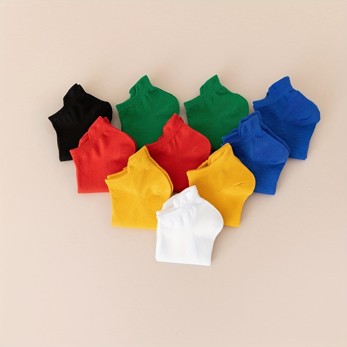 10 Pairs Lightweight Low Cut Ankle Socks Women's Stockings