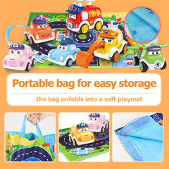 Toy Cars For 2 Year Old Boys Girls 8 PCS Push And Go Cars