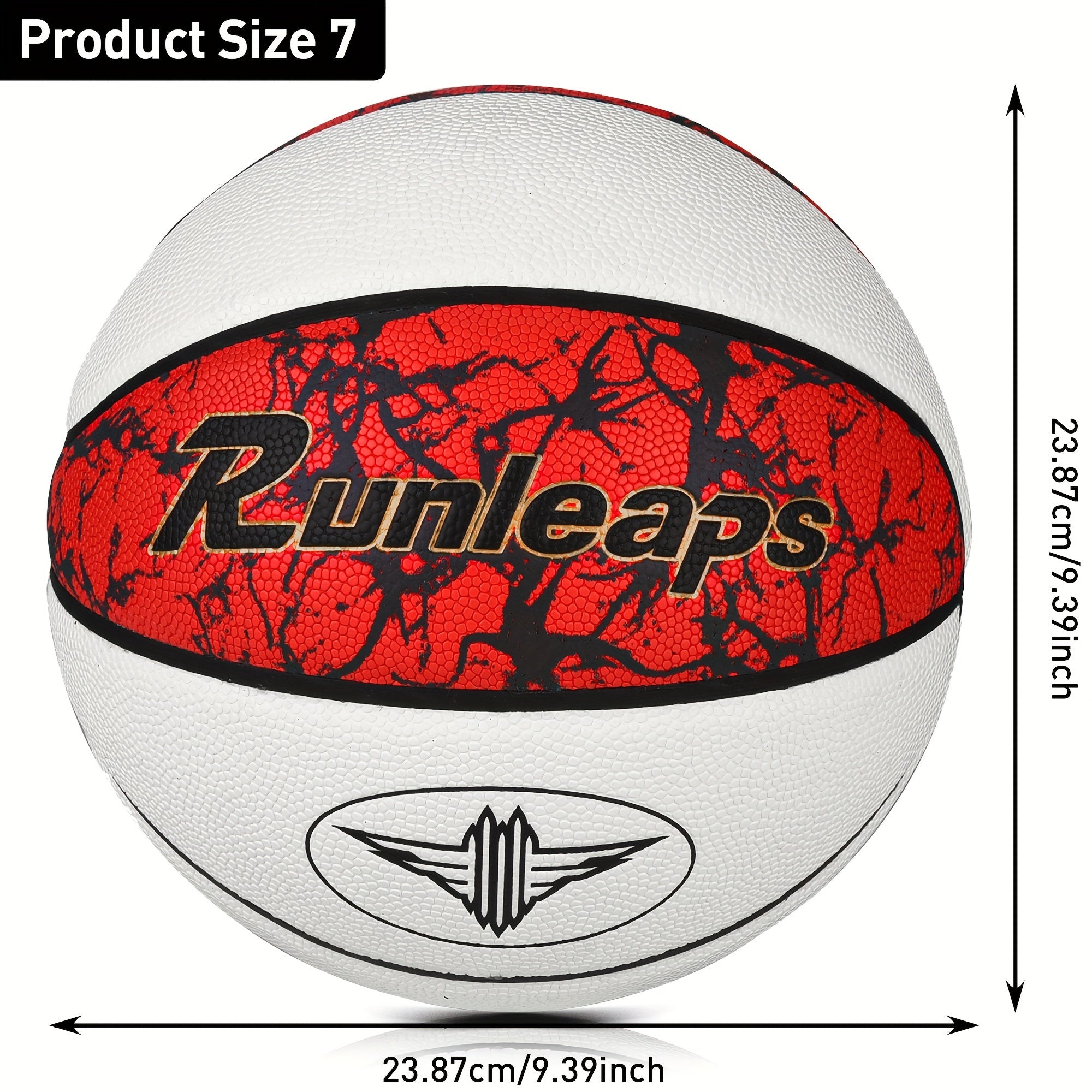 1pc No 7 Luminous Reflective Basketball PU High Rebound