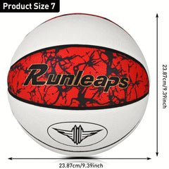 1pc No 7 Luminous Reflective Basketball PU High Rebound