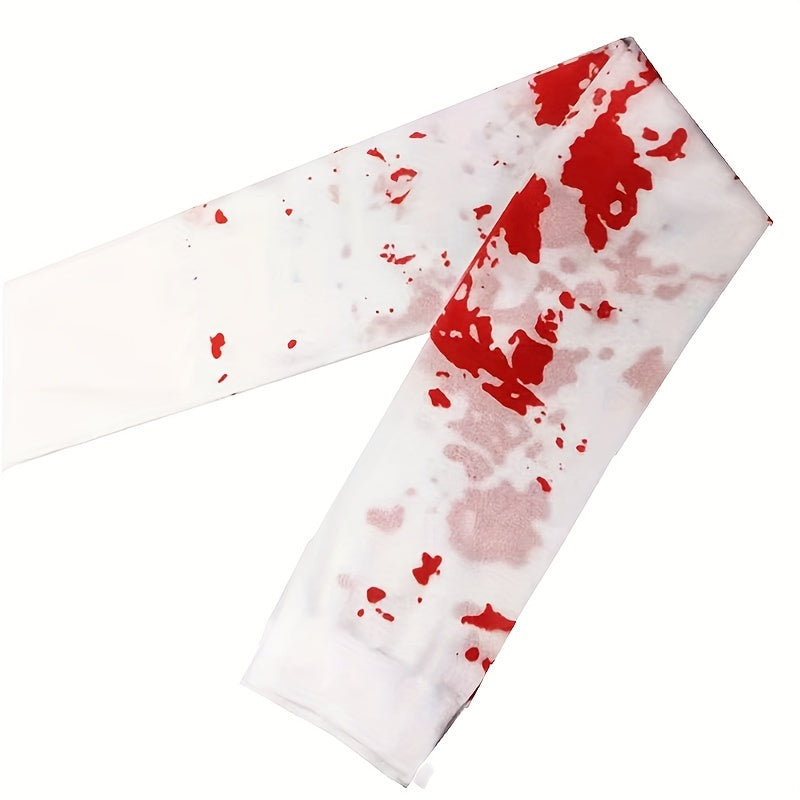Halloween Nurse Blood Socks Stockings Knee Socks Fancy Ball Socks