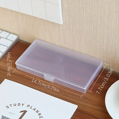 Stickers Plastic Storage Box Organizer - 3pcs