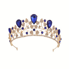 Crystal Rhinestone Crown Tiara Wedding Hair Accessories
